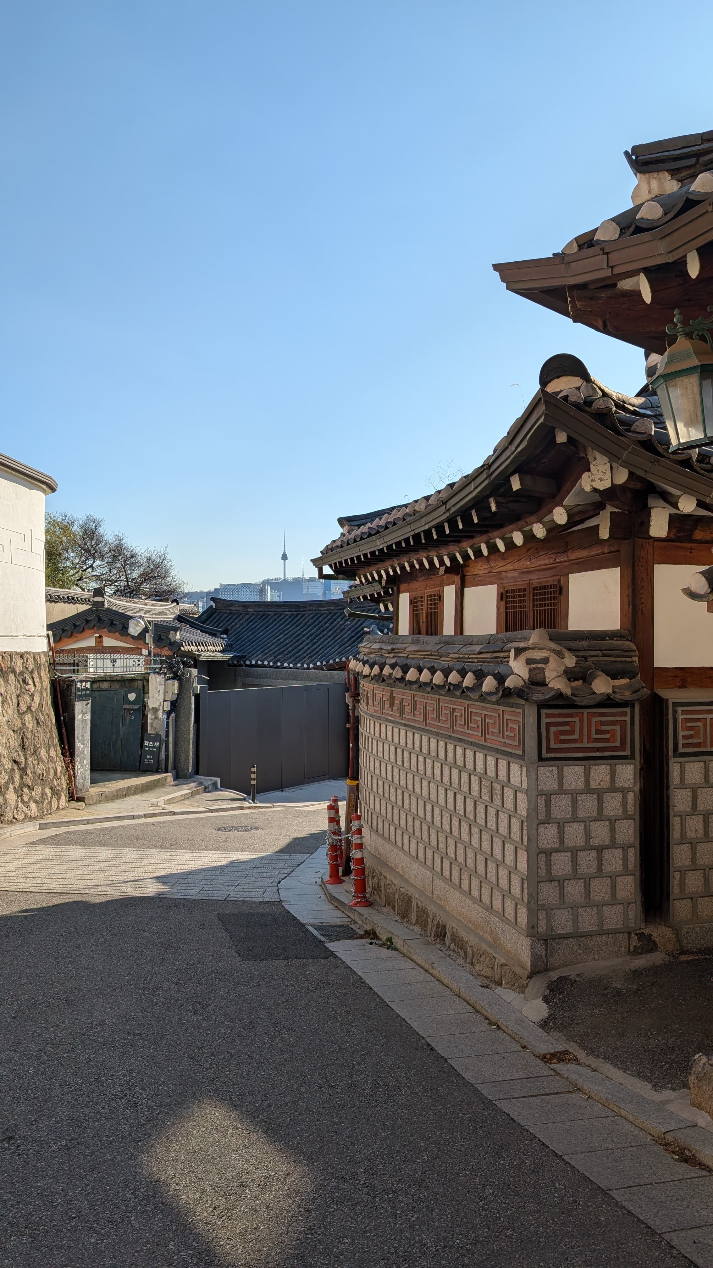 Traditional hanok alley in Bukchon Seoul
